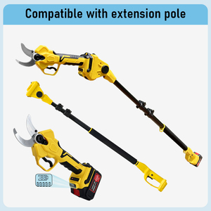 Sécateur électrique sans fil 21V Sécateur à batterie de jardin 40mm <span class=keywords><strong>avec</strong></span> coupe-poignée en caoutchouc en plastique de qualité industrielle pliable pour bricolage - Product Image 6