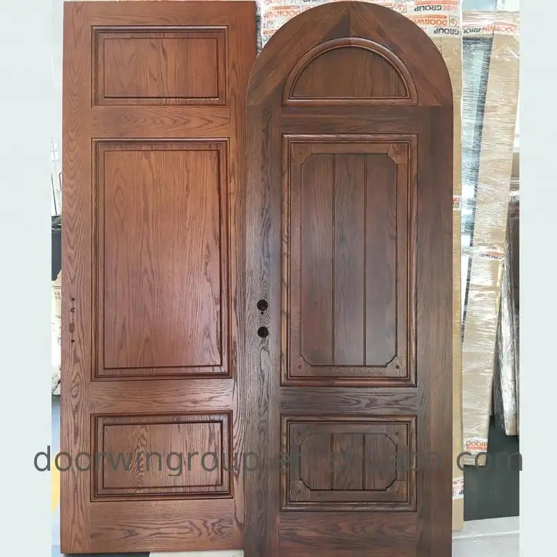 2 Hours Fireproof Low Price India pakistan Carving Models Double Main Door Pictures Interior Panel Simple Design Teak Wood Door