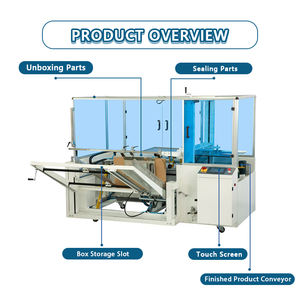 เครื่องสร้างกล่องอัตโนมัติสำหรับอุตสาหกรรมความเร็วสูงกล่องกระดาษสำหรับสร้างกล่องอาหารการ์ตูนกล่องกระดาษแข็ง - Product Image 4