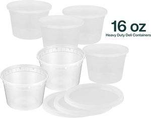 บรรจุภัณฑ์พลาสติกสำหรับใส่ผลไม้สลัดแบบใช้แล้วทิ้งพร้อมฝาปิด - Product Image 3