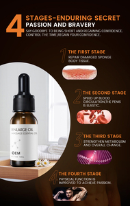 Vitaliteit <span class=keywords><strong>Massage</strong></span> Olie-Kruidenmix Voor Mannen Met Ginseng & Maka, 10Ml Penisverzorgingsformule Voor Verbeterde Bloedsomloop - Product Image 5