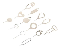 Outil de retrait de broche de plateau de clé de carte Sim de téléphone de cadeau à faible coût