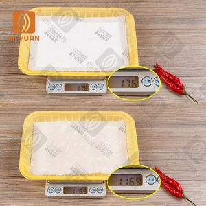 Tampons absorbants écologiques de haute qualité 160x90mm pour l'emballage alimentaire, tampons absorbants pour viande et volaille - Product Image 3