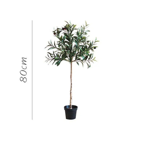 Planta Artificial <span class=keywords><strong>Grande</strong></span> de <span class=keywords><strong>Olivo</strong></span>, Bonsái de 1.2m/1.6m/1.8m, Planta en Maceta para Centro Comercial, Vestíbulo de Hotel, Pasillo - Product Image 5