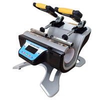 Nouvelle presse à chaud double station AYF pour tasses 11oz et casquettes, semi-automatique, électrique, pour sublimation DIY, 220/110V 700W, 1 plaque chauffante