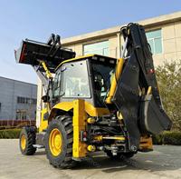 Penjualan terlaris kualitas Backhoe Loader 4x4 Loader Backhoe pemuat murah bekas untuk pekerjaan tanah