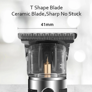 नाई के लिए यूएसबी कॉर्डलेस बियर्ड ट्रिमर हेयर कटिंग ग्रूमिंग किट पुरुषों के लिए धोने योग्य हेयर क्लिपर - Product Image 5