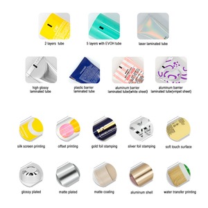 공장 최고 판매 콜라겐 리프팅 빈 플라스틱 튜브 금속 마사지 헤드 포함 진정 및 탄력 아이크림 포장 튜브 - Product Image 6