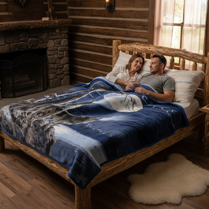 Couverture en Raschel Nuageux à Double Couche de Style Animal Aigle Aztèque pour le Marché Canadien en Gros, 3KG 200X240CM, pour l'Hiver - Product Image 2