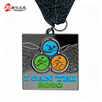 Médaille personnalisée, Médaille de présentation à design rotatif, Médaille Ironman, Médaille de récompense pour le football, Médaille de marathon