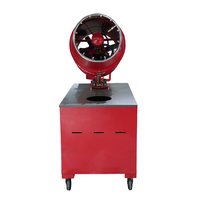 Machine de brumisation de contrôle de canon de brouillard à haute efficacité nouvelle pompe de condition ventilateur d'eau canon de brouillard de brouillard