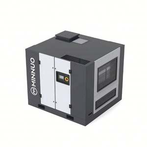 Minnuo คอมเพรสเซอร์แอร์สกรู75KW แรงดันไฟฟ้าและความถี่ที่กำหนดเองพร้อมไดรฟ์ความถี่แปรผันสำหรับทั่วโลก - Product Image 6