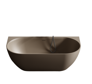 Baignoire autoportante en pierre artificielle de luxe moderne, design italien, portable, haute qualité, pour usage hôtelier - Product Image 1