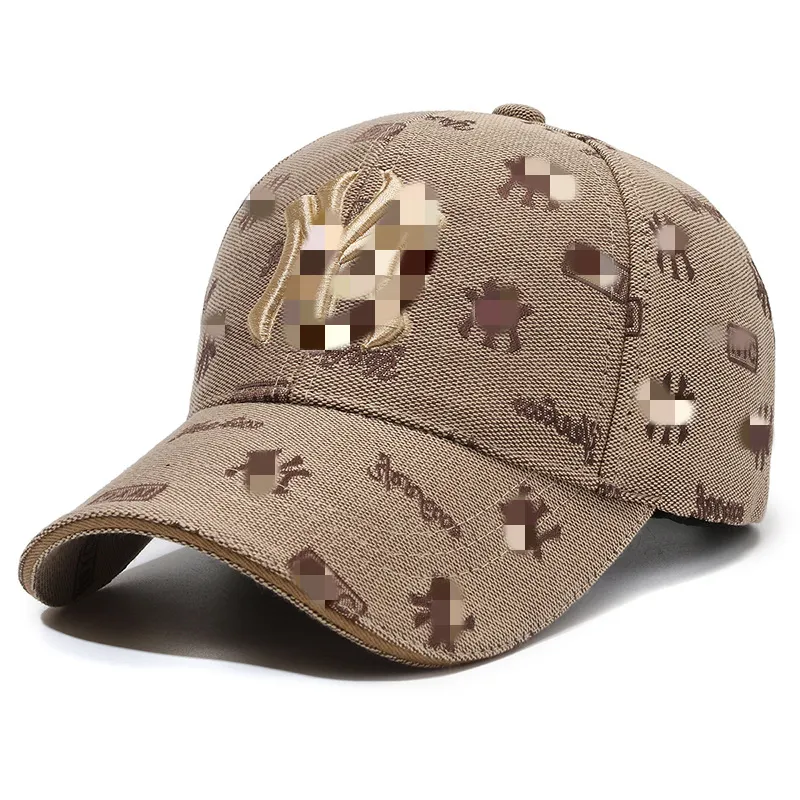 Vente en gros de casquettes de luxe pour hommes et femmes Casquette de baseball d'été avec lettres brodées Chapeau de soleil de luxe pour golf Sports de plein air