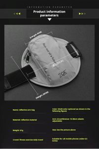 Brazalete Deportivo Promocional al por Mayor para Teléfono con Diseño Personalizado para Correr y Hacer Senderismo - Product Image 4