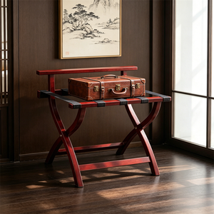 Soporte de Madera Maciza para Equipaje a Precio Económico, Plegable, para Almacenamiento de Maletas, para <span class=keywords><strong>Muebles</strong></span> de Hotel - Product Image 6