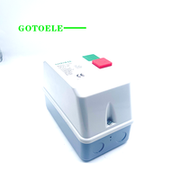 Démarreur magnétique le type QCX3-18 380V50/60HZ 7.5KW 32A corps en fer et couvercle en plastique meilleure qualité ont beaucoup de stock