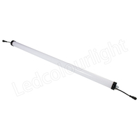 Tube lumineux LED RGBW coloré pour plafond de boîte de nuit, programmable à 360 degrés, DMX Pixel Tube Light