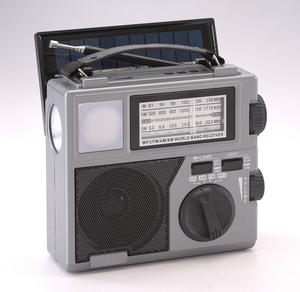 Factory Multi Band <b>Rechargeable</b> SW AM FM Radio Outdoor Portable <b>Flashlight</b> TF Card MP3 Household Broadcast Receiver - Product Image 5