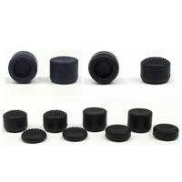 Capuchons de protection en silicone noir pour manettes analogiques, étanches, antichocs et anti-poussière, 8 pièces, pour accessoires de jeu DualSense / 5