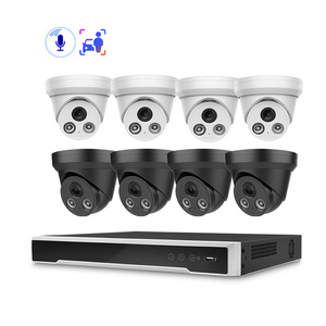8MP 8 Channel Red-Blue Light Alarm CCTV <strong>Camera</strong> System Full Color Night Vision 4K Surveillance System With Motion Detection - Product Image 4