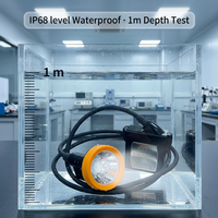 LED-Helmlampe KL5LM für Bergarbeiter, Wasserdichte Untergrund-Taschenlampe für Kohlebergwerke