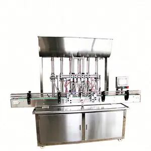 Machine de remplissage automatique de crème cosmétique avec machine de capsulage et d'étiquetage de remplissage de pot de crème