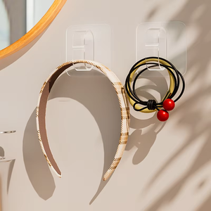 Waterproof Clear Transparent PC Plastic Wall Mount <strong>Hook</strong> for Bathroom Door <strong>Funky</strong> <strong>Coat</strong> Hanging Home Decoration - Product Image 4
