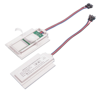 Smart DC12V 5A 60W tombol sentuh ganda cermin kamar mandi saklar Sensor kapasitif induktif saklar peredupan sentuh