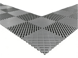 Dalles de sol de garage emboîtables durables antidérapantes en PP vierge à 100 %, épaisseur 18 mm, pour le detailing automobile et les stations de lavage 4S - Product Image 1