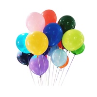 Decoración de Fiesta Temática de Cumpleaños y Aniversario de Bodas, Globo Redondo de Látex Multicolor Arcoíris, Artículos de Fiesta, Proveedor de Decoración