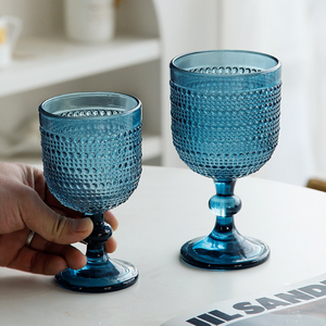 <span class=keywords><strong>Verres</strong></span> à vin réutilisables à motif goutte de pluie, fabriqués à la machine, style rétro, résistants au lave-vaisselle, pour bars, fêtes et traiteurs - Product Image 2