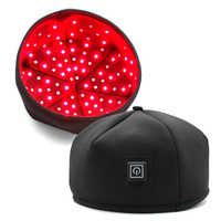 Cappello con casco a luce rossa per terapia a luce rossa a infrarossi attrezzatura da salone di bellezza con luci rosse