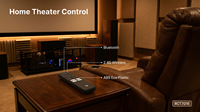 Control Remoto RCT7016 OEM/ODM Totalmente Personalizable con Código Fijo para Smart TV STB con Control por Infrarrojos y Voz, Plástico ABS