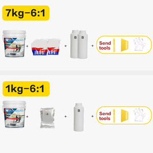 Sơn Lót Sàn epoxy tự san phẳng được sử dụng để phun ứng dụng trên sàn bê tông lỏng cát màu - Product Image 6