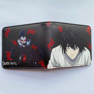 Portefeuille court en PU de haute qualité avec fermeture éclair, 32 designs, Death ND Light Yagami L Lawliet <span class=keywords><strong>Ryuk</strong></span>, pour les fans de l'anime Death Note, en cadeau - Product Image 5
