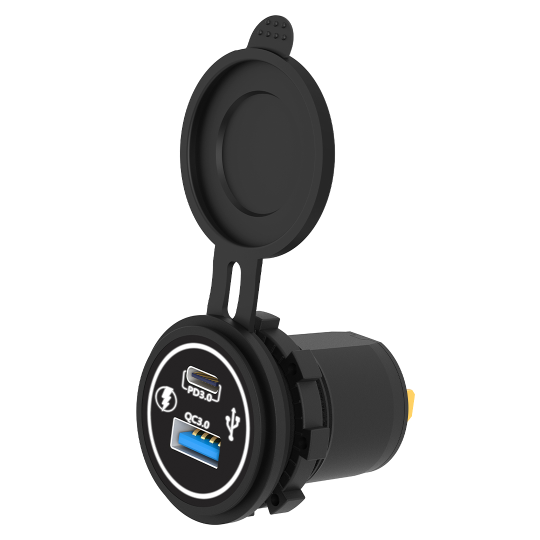 Black Housing white LED