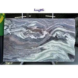 Natural Italian Kinaw Violet Marble Landscaping Purple Marble Worktop Benchtop Bathroom Wall Floor Tiles Stone Island