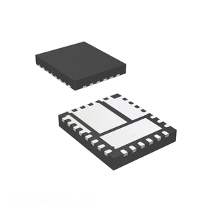 Composants électroniques 28 PowerVQFN MIC26601YJL-TR Gestion de l'alimentation (PMIC) Distributeur agréé - Product Image 1