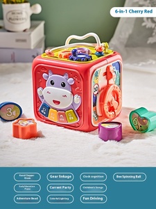 Multifunctional Early Learning Baby <strong>Clap</strong> Drum Plastic <strong>Hand</strong> Instrument Shape Recognition and Music Education Cube <strong>Toys</strong> - Product Image 6