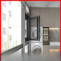 Puertas y Ventanas Modernas de Aleación de Aluminio con Tecnología de Rotura de Puente Térmico, Insonorizadas, con Certificación Energy Star, para Cocina y Hogar