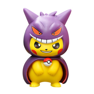 Figurine Q Version Pikachu <span class=keywords><strong>Cosplay</strong></span> Pokémon Anime Modèle Ghost Onix Dragonite Jouet Poupée Boîte Mystère - Product Image 3