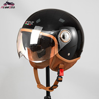 Casques de moto ouverts 3/4 certifiés 3C, en ABS double, de haute qualité, pour la sécurité des motards professionnels - Vente en gros