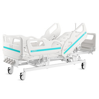 SAIKANG V4V Offres Spéciales manuel ICU lit d'hôpital pour personnes âgées multifonction 4 manivelles matériau métallique