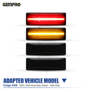 Spina di riserva e gioco anteriore ambra posteriore rossa luce di posizione laterale del camion per 2500/3500 accessori 1994-2002 - Product Image 5