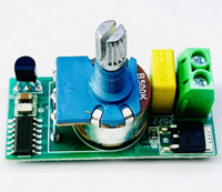 Interrupteurs rotatifs à intensité variable pour rubans LED 12V-24V avec PWM, gradation à 100%