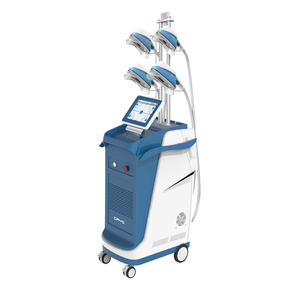 ราคาโรงงาน 5 หัว Cryo สำหรับ Cryolipolysis 360 องศา ระบบ Cavitation 40k ระบบสุญญากาศ ยกกระชับใบหน้า ลดเซลลูไลท์ นวดตัว - Product Image 1
