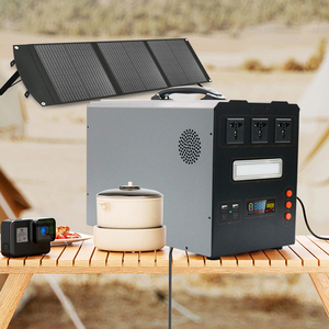 Centrale Électrique Portable à Onde Sinusoïdale Pure 1000W/1500W avec Contrôleur <span class=keywords><strong>Solaire</strong></span> MPPT et <span class=keywords><strong>Panneau</strong></span> <span class=keywords><strong>Solaire</strong></span> <span class=keywords><strong>pour</strong></span> Camping, Réfrigérateur, Batterie Externe USB-C - Product Image 3