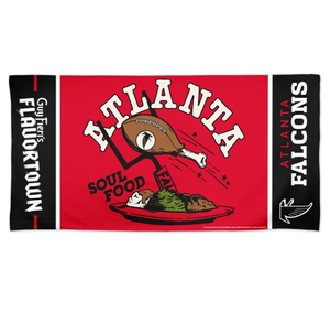 Atlanta Falcons Toalla de playa de microfibra Toalla de baño de acuarela Toalla de playa sin arena Manta Toalla absorbente de secado rápido