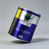 Blazer High Gloss 2K Auto Topcoat Liquid Coating 1 Usg Two Pack Spray Ready Car Body Paint for Professional Auto Refinish